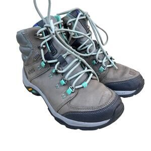 AHNU By Teva Montara III Event Mid Hiking Boots Vibram Suede Size 5